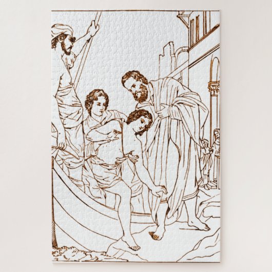 Die Gastfreundschaft von St. Julian, dem Gastgeber Puzzle (Vertikal)