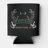 Die Gastgeschenk Hochzeit der Jagd über die gewohn Dosenkühler (Vorderseite)