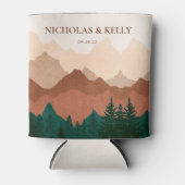 Die Gastgeschenk Hochzeit des Bergwaldes kann sich Dosenkühler (Vorderseite)