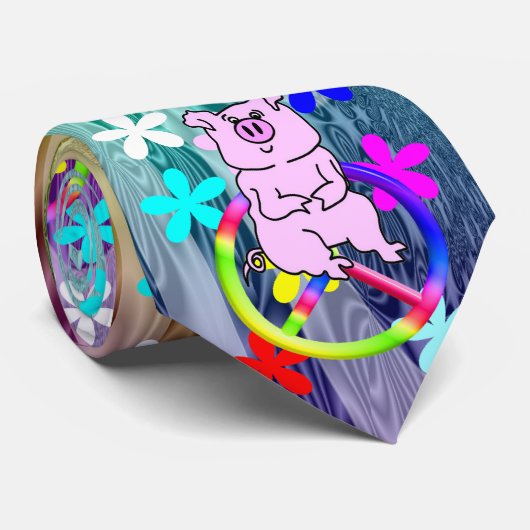 Die Gaudiest Krawatte der Welt? (Gerollt)