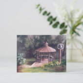 Die Gazebo-Postkarte Postkarte (Stehend Vorderseite)