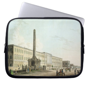 Die Gebäude der Verfasser, Kalkutta, überziehen  Laptopschutzhülle