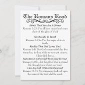 Die Gebetskarte der Römer Ankündigung (Vorderseite)