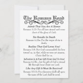 Die Gebetskarte der Römer Einladung (Vorderseite)