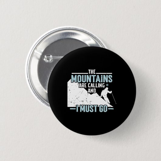 Die Gebirge Button (Vorne & Hinten)