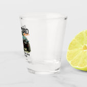 Die Gebirge mit vier Rädern anpassen Schnapsglas (Rechts)