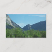 Die GebirgsFoto-Geschäfts-Karten Visitenkarte (Rückseite)