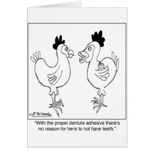 Die Gebisse des Huhns