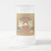 Die gebrannten Weiden der Bierbrauerei Stormbound Mattglas Bierglas (Mittel)