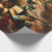 Die Geburt 1495 Geschenkpapier (Ecke)