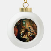 Die Geburt 1495 Keramik Kugel-Ornament (Vorderseite)