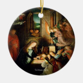Die Geburt 1495 Keramik Ornament (Vorne)