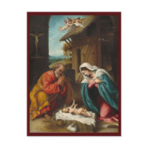 Die Geburt 1523 | Blue Beach Song™ Postkarte