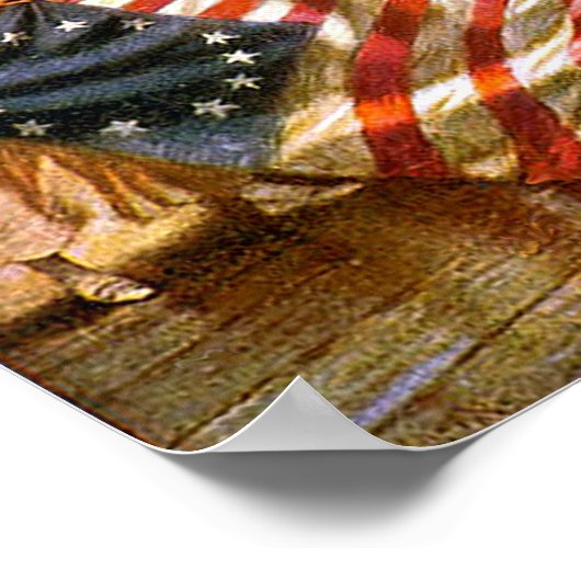 "Die Geburt alter Herrlichkeit" Poster (Ecke)