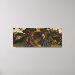 Die Geburt Christi, 1480s Leinwanddruck