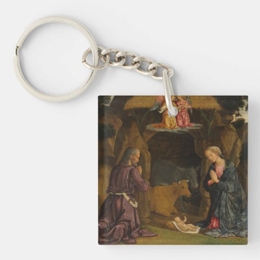 Die Geburt Christi, 1480s Schlüsselanhänger (Vorderseite)