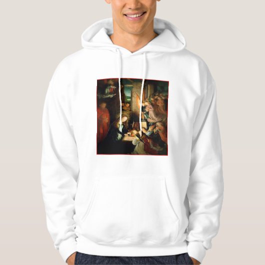 Die Geburt Christi 1495 Hoodie (Vorderseite)