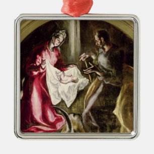 Die Geburt Christi, 1587-1614 Ornament Aus Metall
