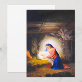 Die Geburt Christi Ankündigung (Vorne/Hinten)