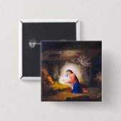 Die Geburt Christi Button (Vorne & Hinten)