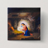 Die Geburt Christi Button (Vorderseite)