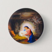 Die Geburt Christi Button (Vorderseite)