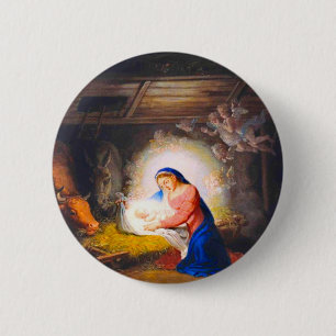 Die Geburt Christi Button