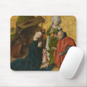 Die Geburt Christi, circa 1460 Mousepad (Mit Mouse)