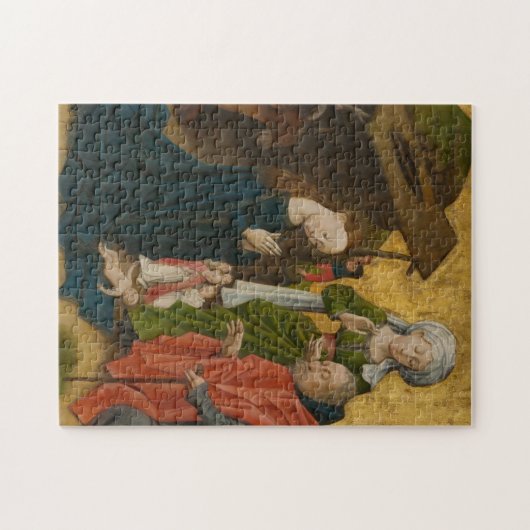 Die Geburt Christi, circa 1460 Puzzle (Horizontal)