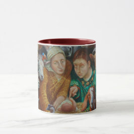 Die Geburt Christi durch Rosemarie Adcock Tasse