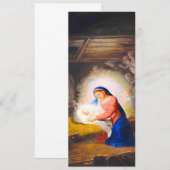 Die Geburt Christi Einladung (Vorne/Hinten)