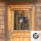 Die Geburt Christi Fensteraufkleber (Haustür)