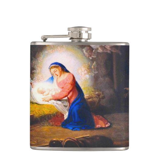 Die Geburt Christi Flachmann (Vorderseite)