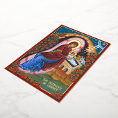 Die Geburt Christi Folien Feiertagskarte (Gedreht)