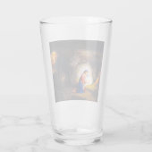 Die Geburt Christi Glas (Rückseite)