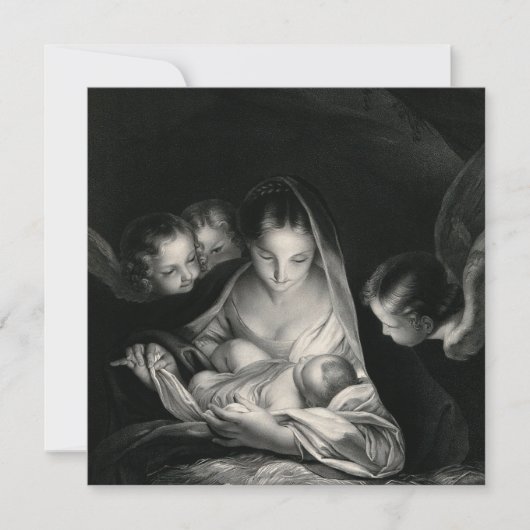 Die Geburt Christi Jesus Mutter Maria Engel (Vorderseite)
