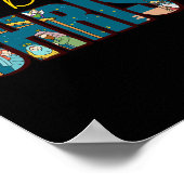 Die Geburt Christi Kreuz religiöse Weihnachten Nat Poster (Ecke)