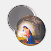Die Geburt Christi Magnet (Vorderseite/Rückseite)