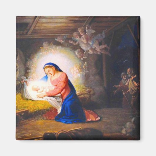 Die Geburt Christi Magnet (Vorne)
