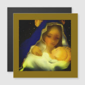 Die Geburt Christi Magnetkarte (Vorne/Hinten)