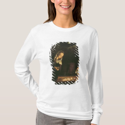 Die Geburt Christi nachts T-Shirt (Vorderseite)