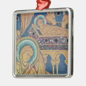 Die Geburt Christi, Platte vom Verduner Silbernes Ornament (Links)
