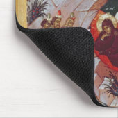 Die Geburt Christi, russische Ikone, 16. Mousepad (Ecke)
