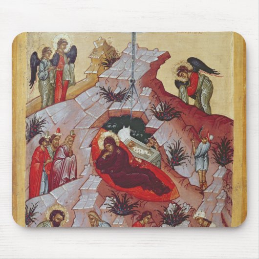 Die Geburt Christi, russische Ikone, 16. Mousepad (Vorne)