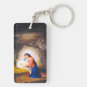 Die Geburt Christi Schlüsselanhänger (Rückseite)