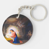 Die Geburt Christi Schlüsselanhänger (Rückseite)