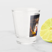 Die Geburt Christi Schnapsglas (Links)