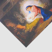 Die Geburt Christi Seidenpapier (Ausschnitt)