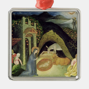 Die Geburt Christi Silbernes Ornament