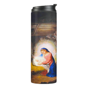 Die Geburt Christi Thermosbecher
